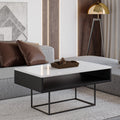 Couchtisch "Enna" 100cm (Weiß Hochglanz) von Endo-Möbel bei coso-home
