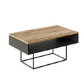 Couchtisch "Enna" 100cm (Eiche Wotan) von Endo-Möbel bei coso-home