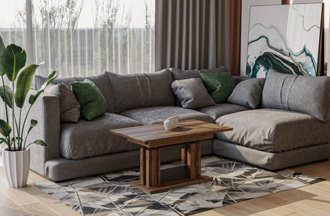 Couchtisch "Fabel" 110-170cm (Eiche Monastery) von Endo-Möbel bei coso-home