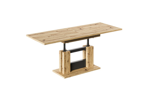 Couchtisch "Fabel" 110-170cm (Eiche Artisan) von Endo-Möbel bei coso-home