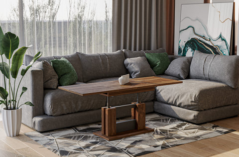 Couchtisch "Fabel" 110-170cm (Eiche Stirling) von Endo-Möbel bei coso-home