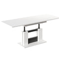 Couchtisch "Fabel" 110-170cm (Weiß Hochglanz) von Endo-Möbel bei coso-home