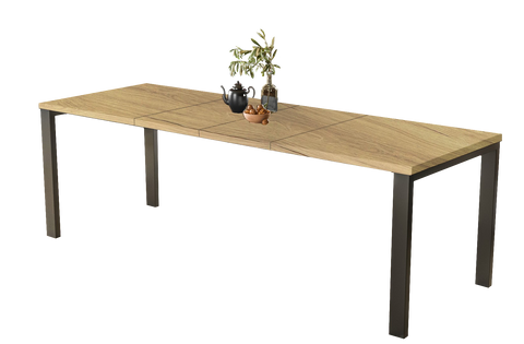 Ausziehbarer Esstisch Garant (Eiche Natur) von Endo-Möbel bei coso-home