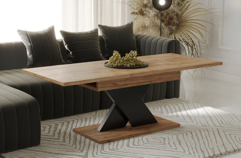 Couchtisch "Ilo" 110-140cm (Eiche Craft Gold) von Endo-Möbel bei coso-home