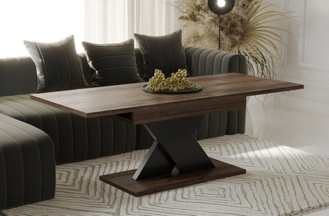 Couchtisch "Ilo" 110-140cm (Eiche Monastery) von Endo-Möbel bei coso-home