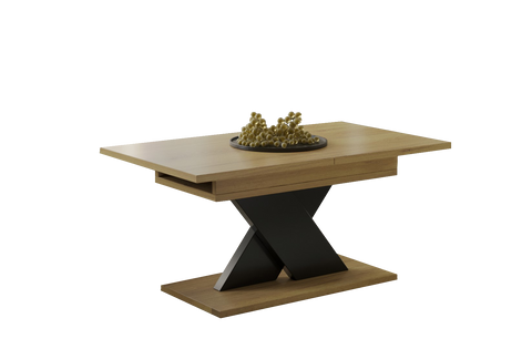 Couchtisch "Ilo" 110-140cm (Eiche Natur) von Endo-Möbel bei coso-home