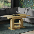 Couchtisch "Iso" 110-170cm (Eiche Artisan) von Endo-Möbel bei coso-home