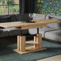 Couchtisch "Iso" 110-170cm (Eiche Craft Gold) von Endo-Möbel bei coso-home