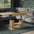 Couchtisch "Iso" 110-170cm (Eiche Wotan) von Endo-Möbel bei coso-home