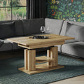 Couchtisch "Iso" 110-170cm (Eiche Wotan) von Endo-Möbel bei coso-home