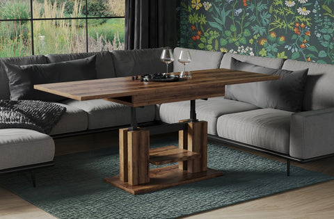 Couchtisch "Iso" 110-170cm (Eiche Monastery) von Endo-Möbel bei coso-home