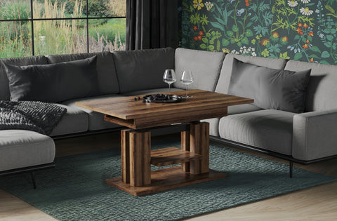 Couchtisch "Iso" 110-170cm (Eiche Monastery) von Endo-Möbel bei coso-home