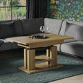 Couchtisch "Iso" 110-170cm (Eiche Natur) von Endo-Möbel bei coso-home