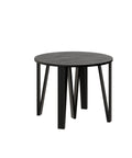 Ausziehbarer runder Esstisch "Jasmin" 100-312cm (Beton Dunkel) von Endo-Möbel bei coso-home