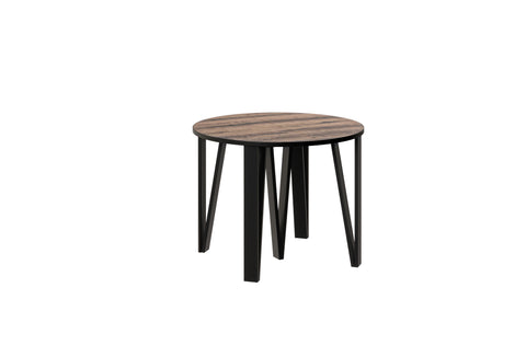 Ausziehbarer runder Esstisch "Jasmin" 100-312cm (Eiche Monastery) von Endo-Möbel bei coso-home