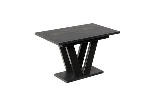 Ausziehbarer Esstisch "Lara" 130-210cm (Beton Dunkel) von Endo-Möbel bei coso-home