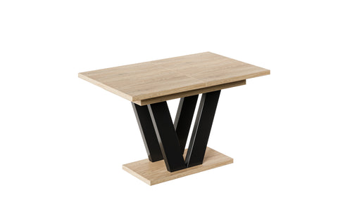 Ausziehbarer Esstisch "Lara" 130-210cm (Eiche Cremona) von Endo-Möbel bei coso-home