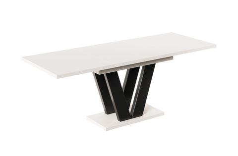 Ausziehbarer Esstisch "Lara" 130-210cm (Kaschmir Beige) von Endo-Möbel bei coso-home