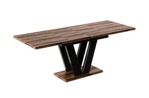 Ausziehbarer Esstisch "Lara" 130-210cm (Eiche Monastery) von Endo-Möbel bei coso-home