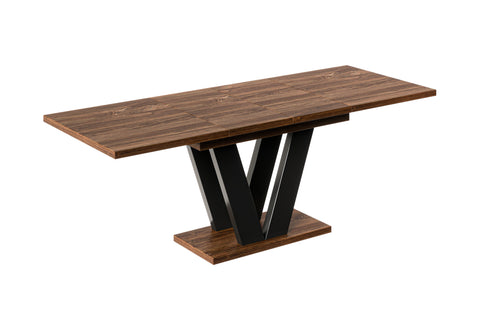 Ausziehbarer Esstisch "Lara" 130-210cm (Eiche Stirling) von Endo-Möbel bei coso-home