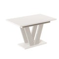 Ausziehbarer Esstisch "Lara Kaschmir" 130-210cm (Kaschmir Beige) von Endo-Möbel bei coso-home