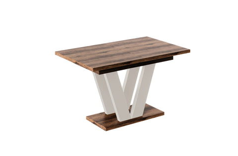 Ausziehbarer Esstisch "Lara Kaschmir" 130-210cm (Eiche Monastery) von Endo-Möbel bei coso-home