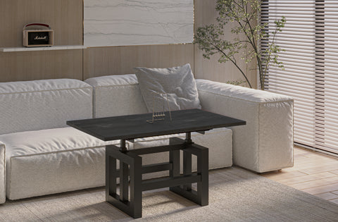 Couchtisch "Lili" 110-170cm (Beton Dunkel) von Endo-Möbel bei coso-home