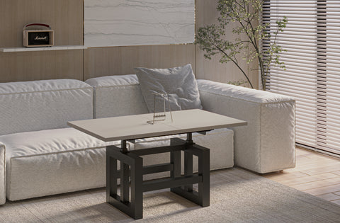 Couchtisch "Lili" 110-170cm (Kaschmir Beige) von Endo-Möbel bei coso-home