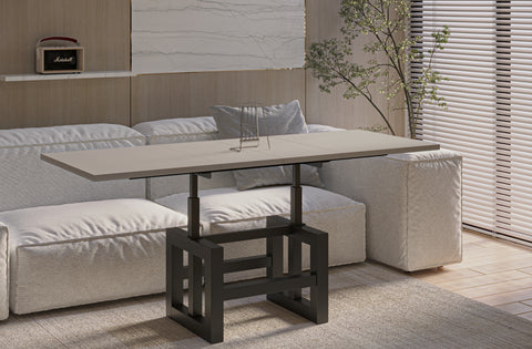 Couchtisch "Lili" 110-170cm (Kaschmir Beige) von Endo-Möbel bei coso-home