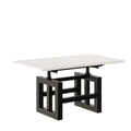 Couchtisch "Lili" 110-170cm (Weiß Hochglanz) von Endo-Möbel bei coso-home