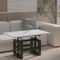 Couchtisch "Lili" 110-170cm (Weiß Hochglanz) von Endo-Möbel bei coso-home
