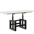 Couchtisch "Lili" 110-170cm (Weiß Hochglanz) von Endo-Möbel bei coso-home