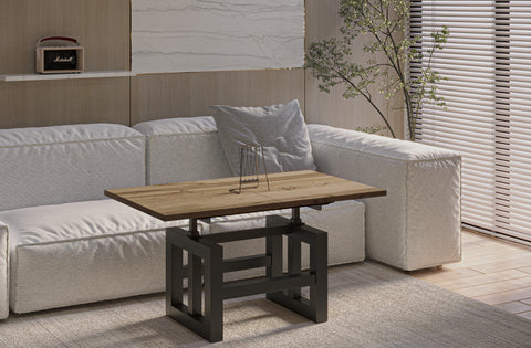 Couchtisch "Lili" 110-170cm (Eiche Wotan) von Endo-Möbel bei coso-home