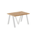 Ausziehbarer Esstisch "Lungo White" 130-405cm (Eiche Craft Gold) von Endo-Möbel bei coso-home