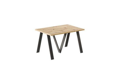 Ausziehbarer Esstisch "Lungo" 130-405cm (Eiche Artisan) von Endo-Möbel bei coso-home