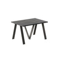 Ausziehbarer Esstisch "Lungo" 130-405cm (Beton Dunkel) von Endo-Möbel bei coso-home