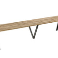 Ausziehbarer Esstisch "Lungo" 130-405cm (Eiche Wotan) von Endo-Möbel bei coso-home