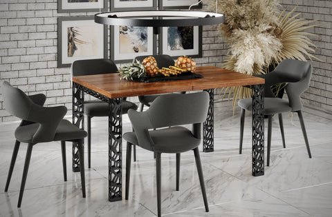 Ausziehbarer Esstisch Matio (Eiche Stirling) von Endo-Möbel bei coso-home