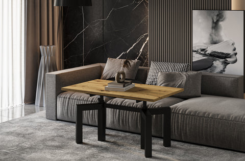 Couchtisch "Oliana" 110-170cm (Eiche Artisan) von Endo-Möbel bei coso-home