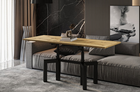 Couchtisch "Oliana" 110-170cm (Eiche Artisan) von Endo-Möbel bei coso-home