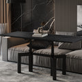 Couchtisch "Oliana" 110-170cm (Beton Dunkel) von Endo-Möbel bei coso-home