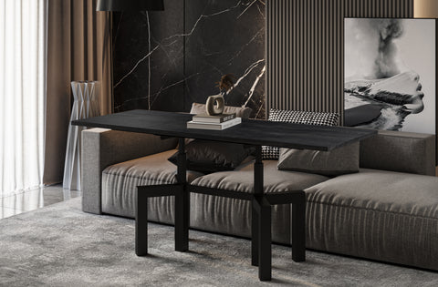 Couchtisch "Oliana" 110-170cm (Beton Dunkel) von Endo-Möbel bei coso-home