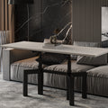 Couchtisch "Oliana" 110-170cm (Kaschmir Beige) von Endo-Möbel bei coso-home