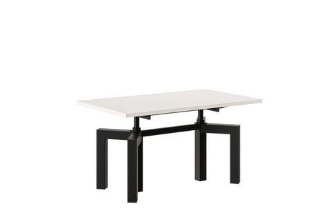 Couchtisch "Oliana" 110-170cm (Weiß Hochglanz) von Endo-Möbel bei coso-home