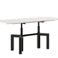 Couchtisch "Oliana" 110-170cm (Weiß Hochglanz) von Endo-Möbel bei coso-home