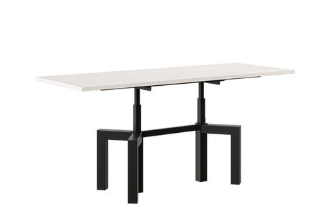 Couchtisch "Oliana" 110-170cm (Weiß Hochglanz) von Endo-Möbel bei coso-home