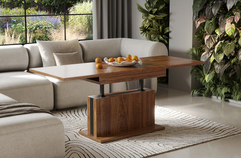 Couchtisch "Solaris" 110-170cm (Eiche Stirling) von Endo-Möbel bei coso-home