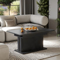 Couchtisch "Solaris" 110-170cm (Beton Dunkel) von Endo-Möbel bei coso-home