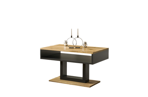 Couchtisch "Tilo" 100cm (Eiche Wotan) von Endo-Möbel bei coso-home