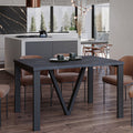 Ausziehbarer Esstisch "Titan" 130-405cm (Beton Dunkel) von Endo-Möbel bei coso-home